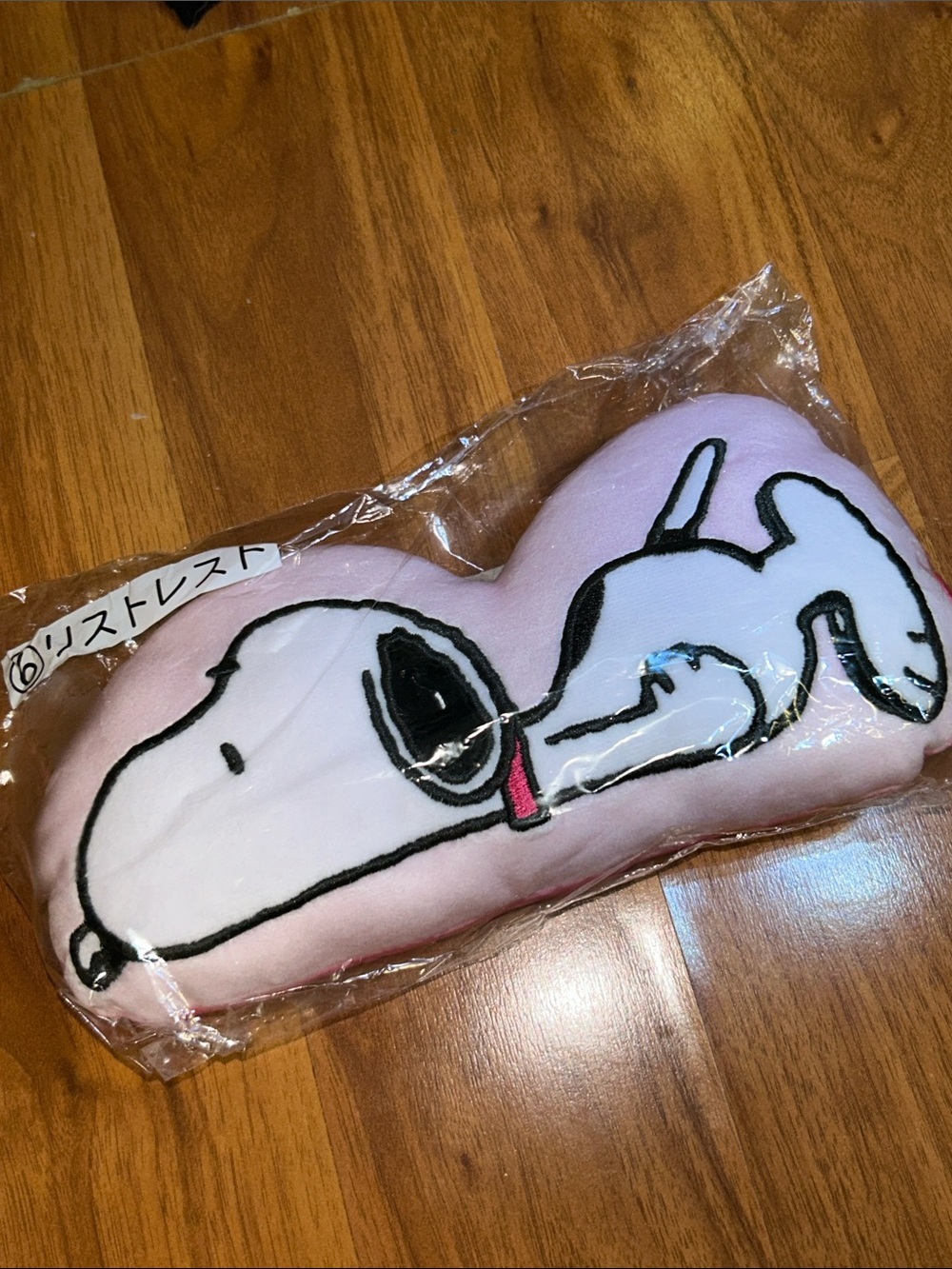 Brand New in Packaging Peanuts Snoopy Wrist Rest Support Pillow